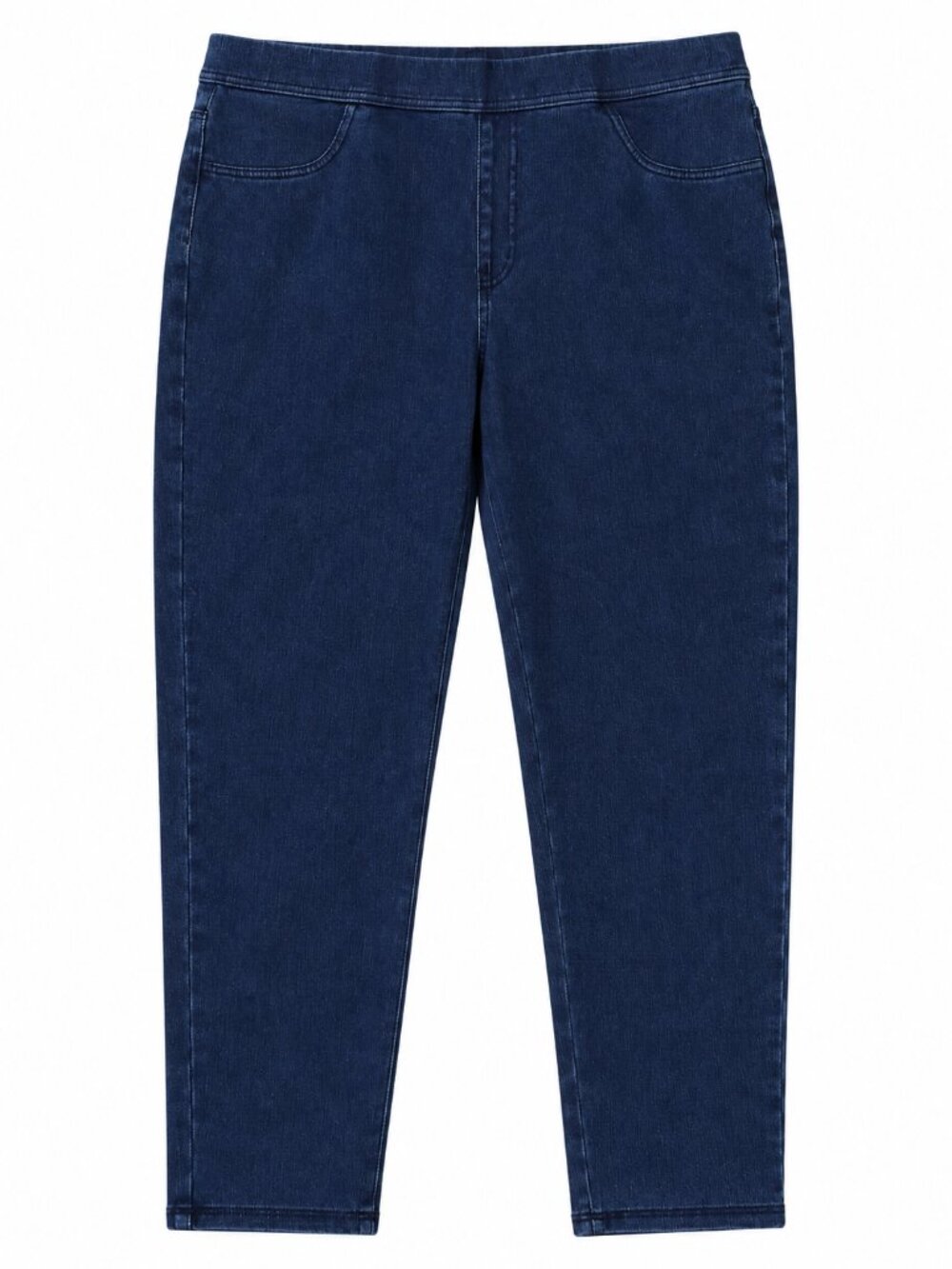 Time and Tru Women’s Mid Rise Dark Wash Jeggings NWT Stretch Denim Capri XXL 20